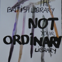 A poster for the British Library, done during my Illustration summer short course at Central Saint Martin's. The lines are based on a sketch of the Library's unending shelves.